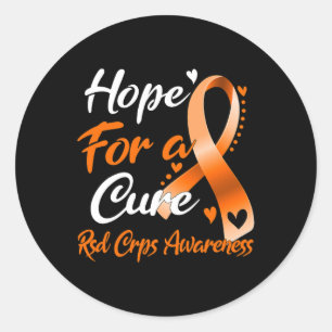 Sticker Rond Espoir D'Une Sensibilisation Cure Rsd Crps
