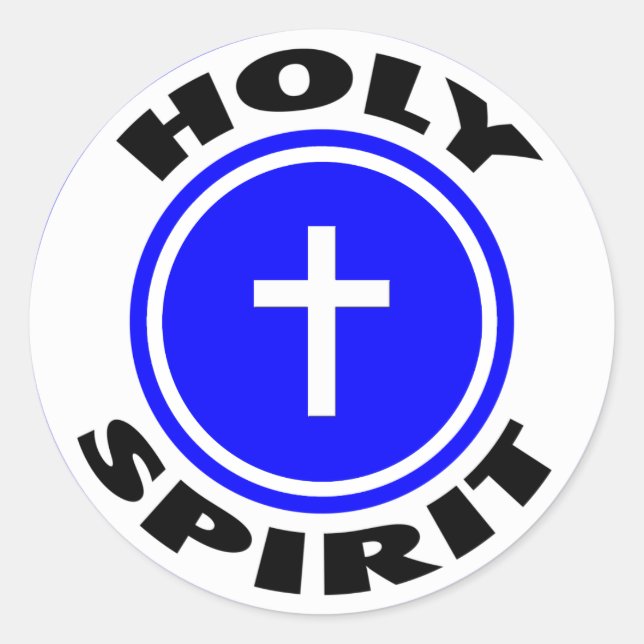 Sticker Rond Esprit Saint (Devant)
