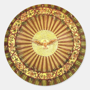 Sticker Rond Esprit Saint - Confirmation