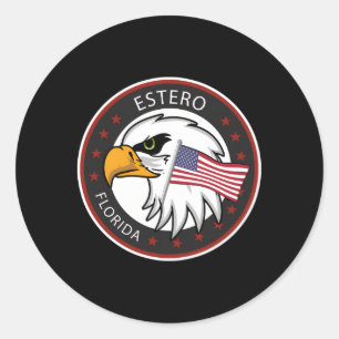 Sticker Rond Estero Floride