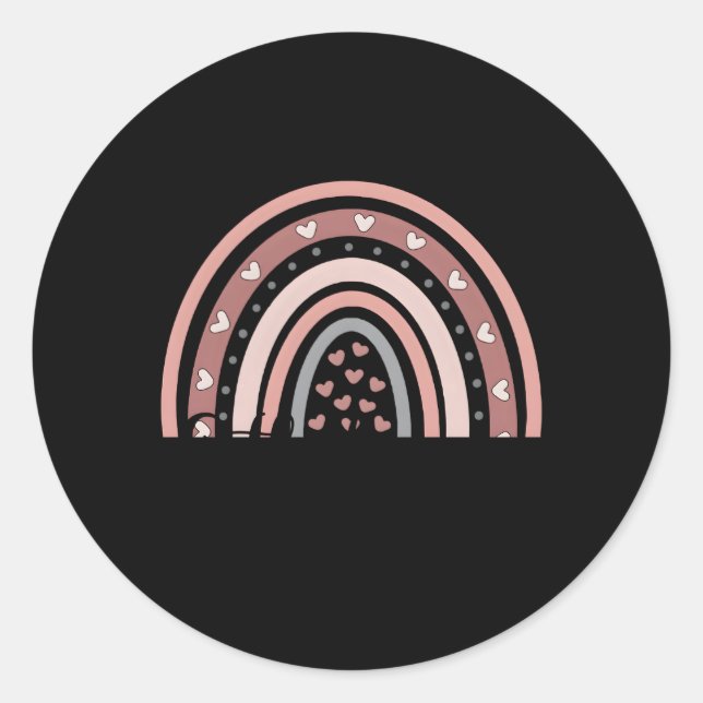 Sticker Rond Esthétique Esthétique Esthétique (Devant)