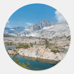 Sticker Rond États-Unis, Californie, Forêt nationale d'Inyo 3