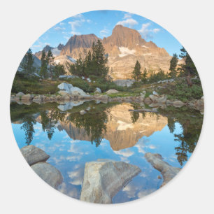 Sticker Rond États-Unis, Californie, Forêt nationale d'Inyo 5