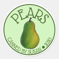 Été Vert Ripe Poire Fruit Pears Canalisé Par