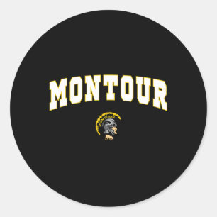 Sticker Rond Étendues du lycée de Montour C2