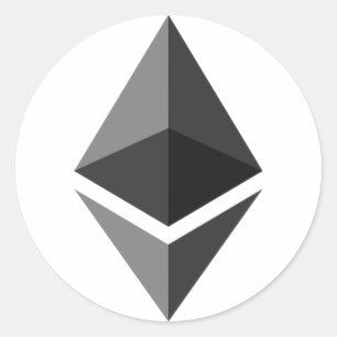 Sticker Rond Ethereum - Cryptocurrency PAC superbe