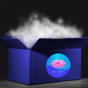 Sticker Rond Étincelle et fête avec Sweet 16th - Rose nuptiale