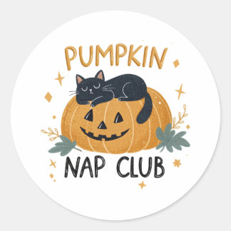Sticker Rond Étiquettes-cadeaux Halloween pour sacs de friandis