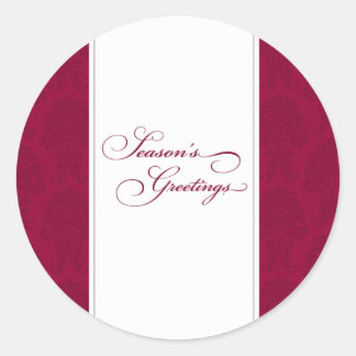 Sticker Rond Etiquettes d'enveloppe