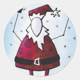 Sticker Rond Etiquettes d'enveloppe