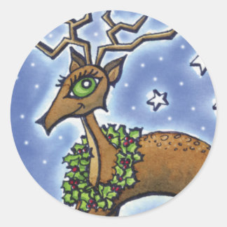 Sticker Rond Etiquettes d'enveloppe