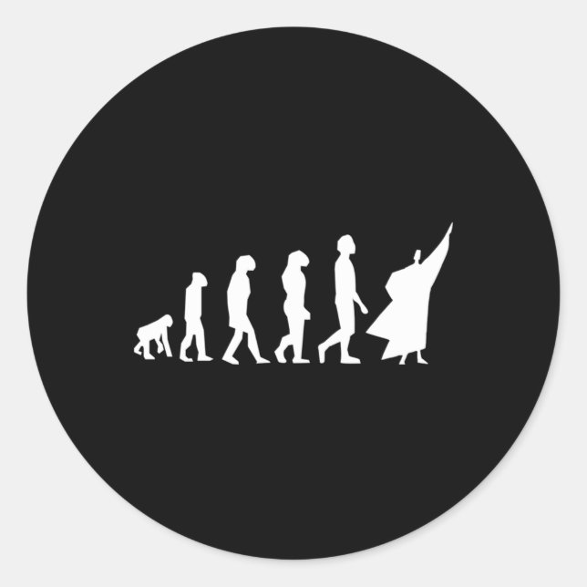 Sticker Rond Eurythmie Evolutiuon Nom Dancing Waldorf (Devant)