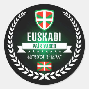 Sticker Rond Euskadi