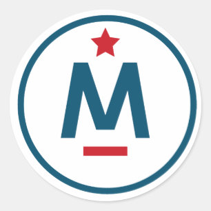 Sticker Rond Evan McMullin - Il n’est jamais trop tard