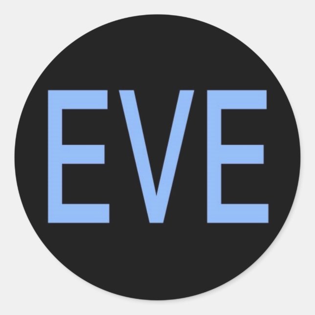 STICKER ROND EVE (Devant)
