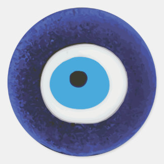 Sticker Rond Evil Eye Nazar Talisman