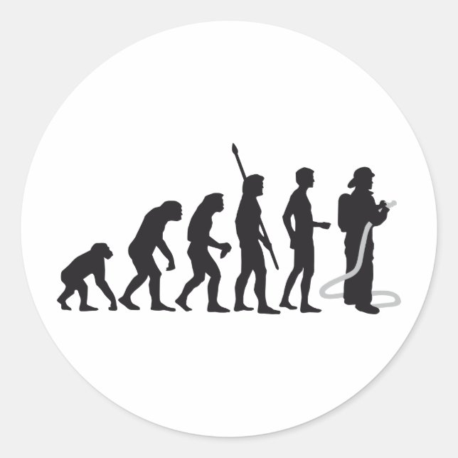 Sticker Rond evolution (Devant)