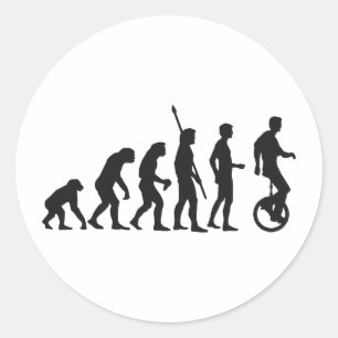 Sticker Rond evolution