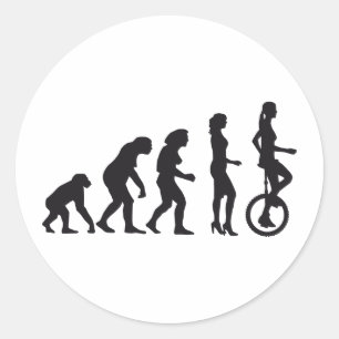 Sticker Rond evolution