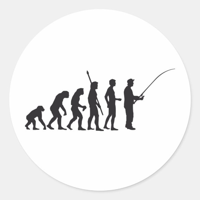 Sticker Rond evolution (Devant)