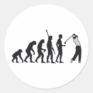 Sticker Rond evolution