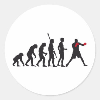 Sticker Rond evolution boxing
