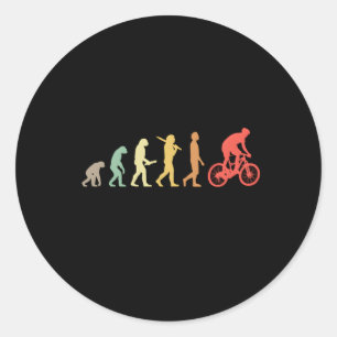 Sticker Rond Évolution VTT Pour VTT