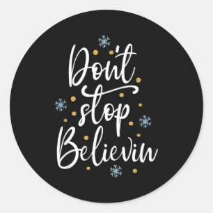 Sticker Rond Exceptionnel pour la mélanine Ne cessez pas de cro