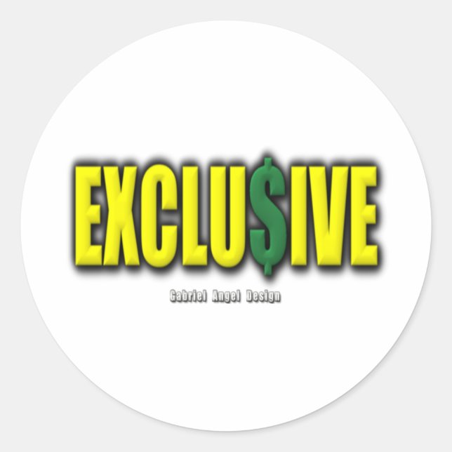 Sticker Rond Exclusif (Devant)