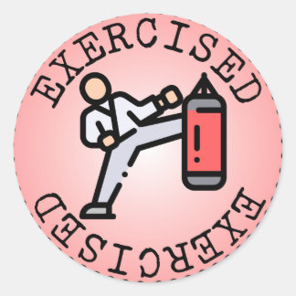 Sticker Rond Exercé (Adulting Merit Badge)
