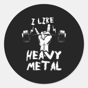 Sticker Rond Exercice Fitness Instructor Personal Trainer Cadea