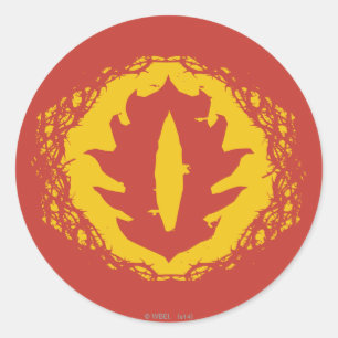 Sticker Rond Eye of Sauron Icon