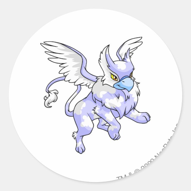 Sticker Rond Eyrie Cloud (Devant)