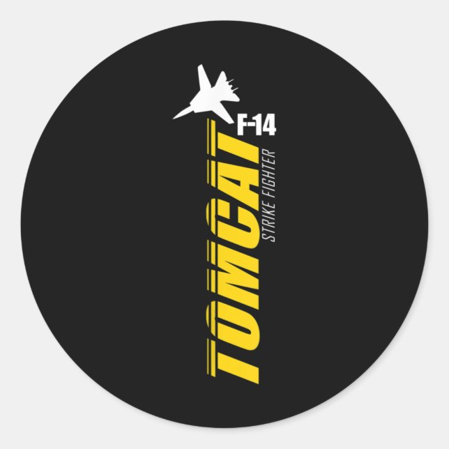 Sticker Rond F-14 Tomcat (Devant)