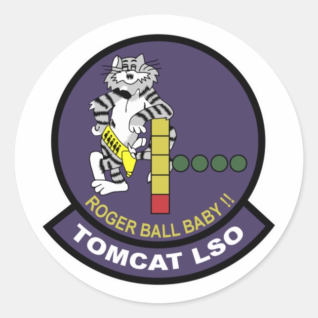 Sticker Rond F-14 Tomcat (Devant)