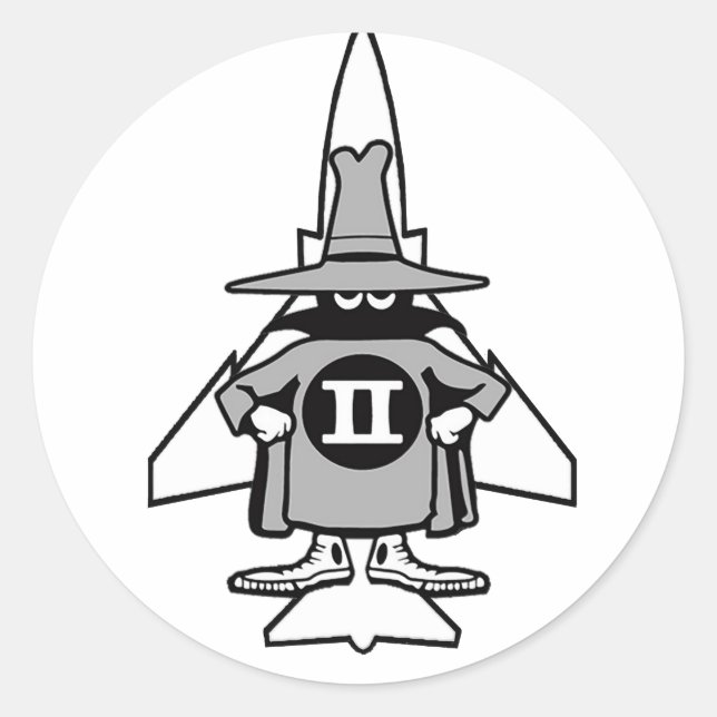 Sticker Rond F-4 Fantôme (Devant)