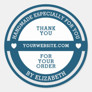 Sticker Rond Fabriqué spécialement pour vous