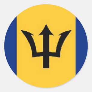 Sticker Rond fabulous barbados