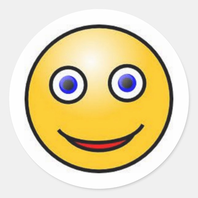 Sticker Rond Face (Devant)