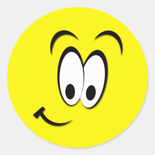 STICKER ROND FACE COUPE (Devant)