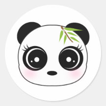 Face de panda mignonne