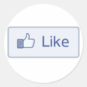 Sticker Rond Facebook