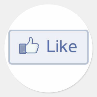 Sticker Rond Facebook
