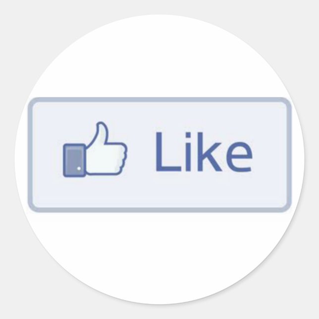 Sticker Rond Facebook (Devant)