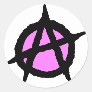 Sticker Rond Fâché