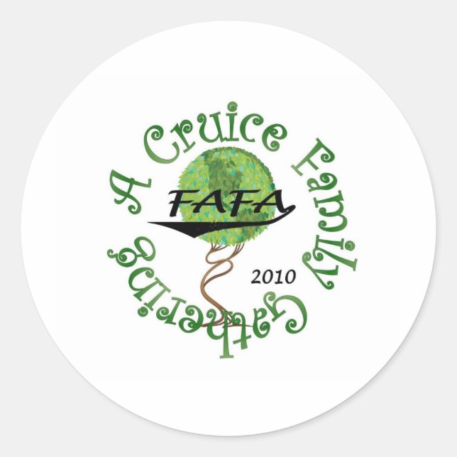 STICKER ROND FAFA (Devant)