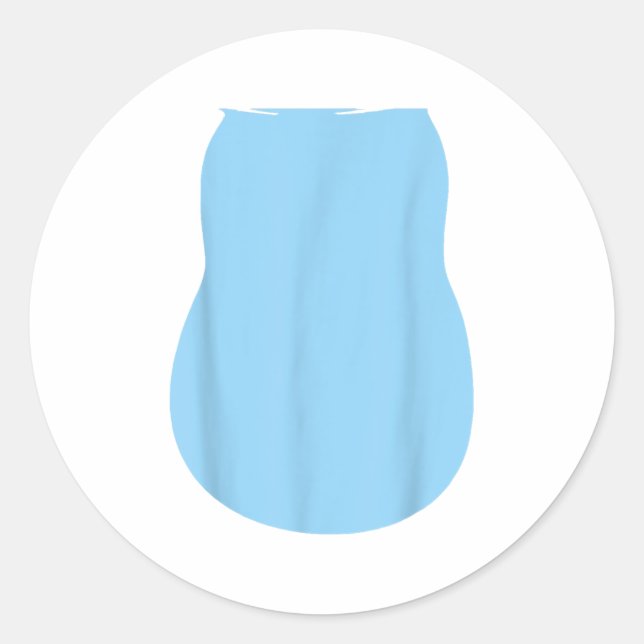 Sticker Rond Faire semblant Costume de chien Alien Halloween Ch (Devant)