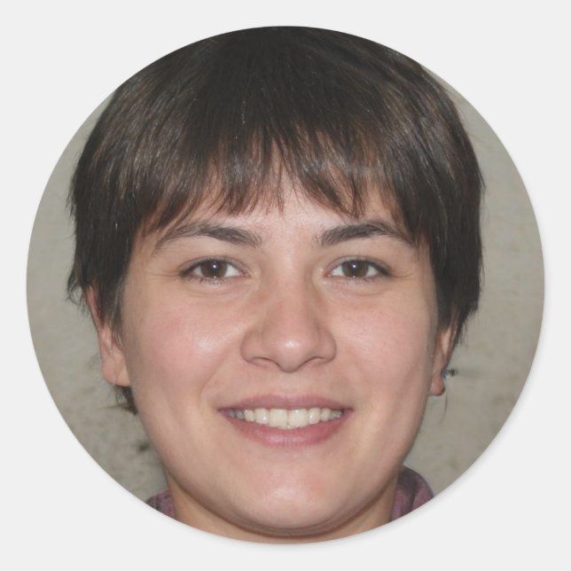 Sticker Rond Faire un compte quotidien (Devant)