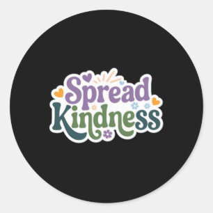 Sticker Rond Faire une différence - Séparer l'autocollant de do