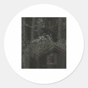 Sticker Rond Fairy Fairycore Esthétique  Goblincore Cottagecore